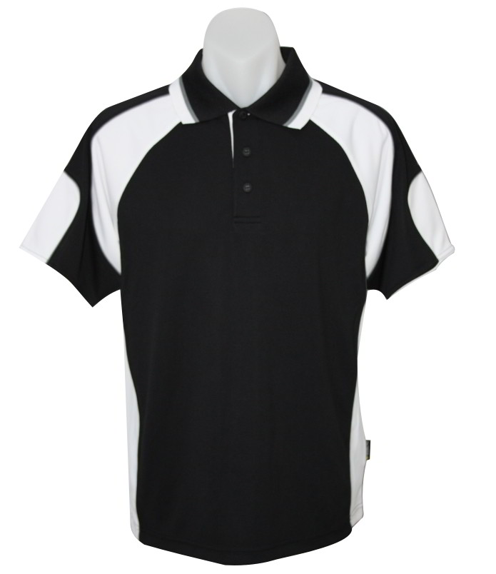 Aussie Pacific/murray polo/small/small 1_1300_Black-White.